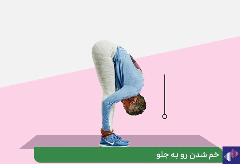 خم شدن رو به جلو در حرکات اصلاحی کمر